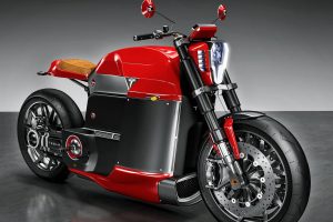 Tesla Model M Concept Electric Motorcycle