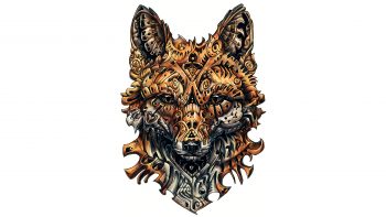 Wild Fox Artwork 4K
