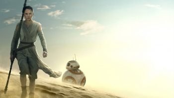 Star Wars The Force Awakens Rey Bb 8 3D Wallpaper Download