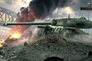 T34 World Of Tanks 3D Wallpaper Download