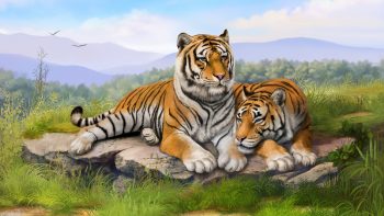 Tigers Art
