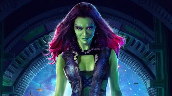 Zoe Saldana As Gamora