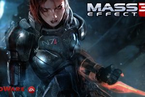 Female Shepard In Mass Effect