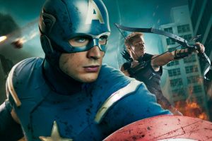 Captain America in Avengers Movie Wallpaper HD Download
