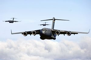 C Globemaster Iiis Intra Theater Heavy Airlift Support
