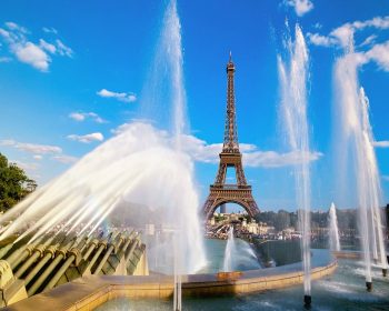 Eiffel Tower Fountain Paris