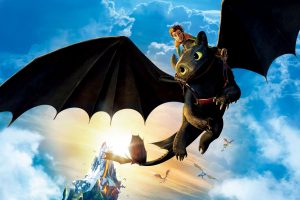 Hiccup Riding Toothless