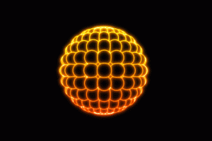 Amazing Super D Computer Ball Sphere Art Animated Gif Cool Image