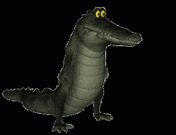 Animated Crocodile Alligator Hot