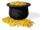 Animated Gold Coins Treasure
