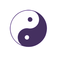 Animated Purple Ying Yang