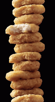 Animated Stack Chicken Nuggets Gif