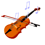 Animated Violin Cool