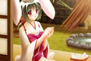 Anime Girls Download HD Wallpaper For Desktop Red Full HD