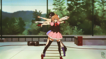 Anime Kawaii Cute Dance Animated Gif Image Cute