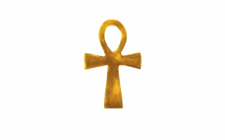 Ankh Gold Symbol Waving Animated Gif Nice