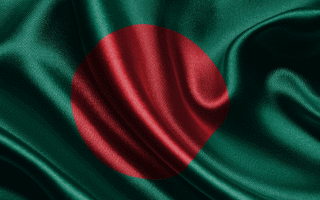 Bangladesh Flag Waving Animated Gif Super