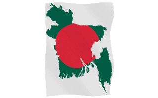 Bangladesh Flag Waving Gif Animation Nice Hot