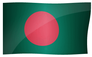 Bangladesh Flag Waving Gif Animation Nice
