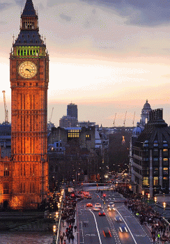 Big Ben London Old Clock Animated Gif Nice