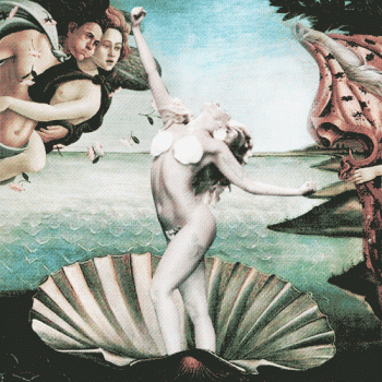 Birth Of Venus Art Animated Gif Cool Image