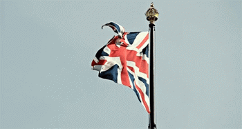 British Flag Waving In Wind Gif Nice