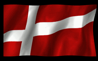 Danish Flag Waving Gif Animation Cool