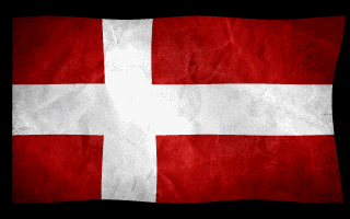 Danish Flag Waving Gif Animation Super
