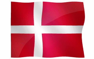 Denmark Flag Waving Animated Gif Cool