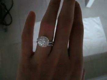 Diamond Engagement Ring Animated Gif
