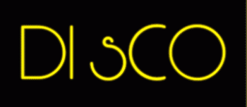 Disco Sign Animated Gif Nice