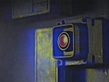 Finger Pressing Red Button Animated Gif