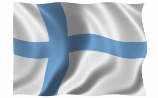 Finland Flag Waving Animated Gif Cute