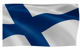 Finland Flag Waving Animated Gif Love