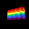 Gay Pride Rainbow Flag Animated Gif Pic Hot Love