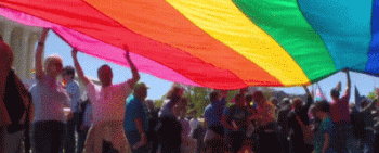 Gay Pride Rainbow Flag Animated Gif Pic Hot Pretty