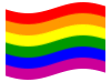 Gay Pride Rainbow Flag Animated Gif Pic Hot Super
