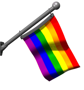 Gay Pride Rainbow Flag Animated Gif Pic Nice Super