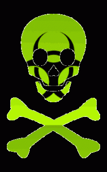 Hazard Poison Sign Animated Gif Download