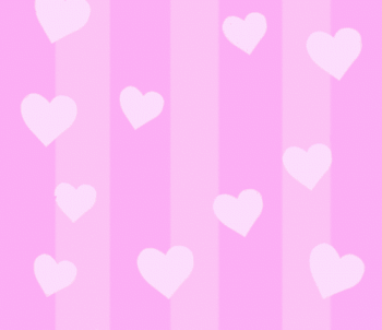 Hearts Falling Over Pink Background Animation Gif