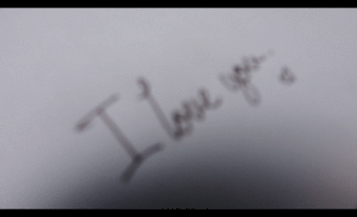 I Love You Lettering Calligraphy Animated Gif