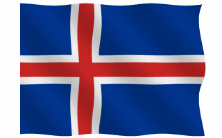 Iceland Flag Waving Animated Gif Hot