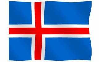 Iceland Flag Waving Animated Gif Nice