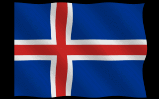 Icelandic Flag Waving Gif Animation Hot