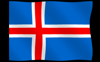Icelandic Flag Waving Gif Animation Nice