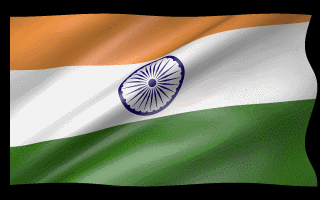 India Flag Waving Animated Gif Cute