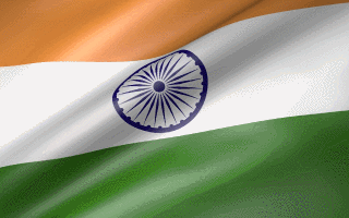 India Flag Waving Animated Gif Pretty
