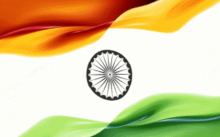 India Flag Waving Animated Gif Pure