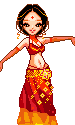 Indian Zwinky Girl Dancing