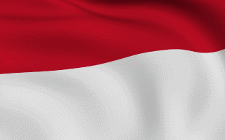 Indonesia Flag Waving Animated Gif Cool